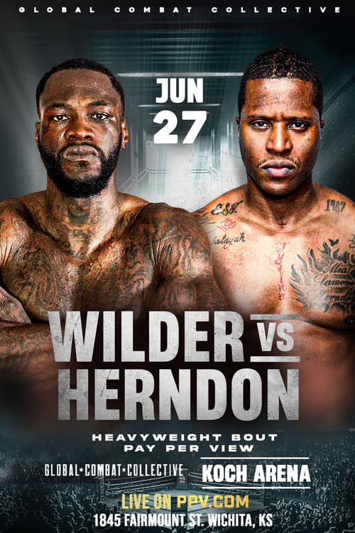 Deontay Wilder vs. Tyrrell Herndon poster