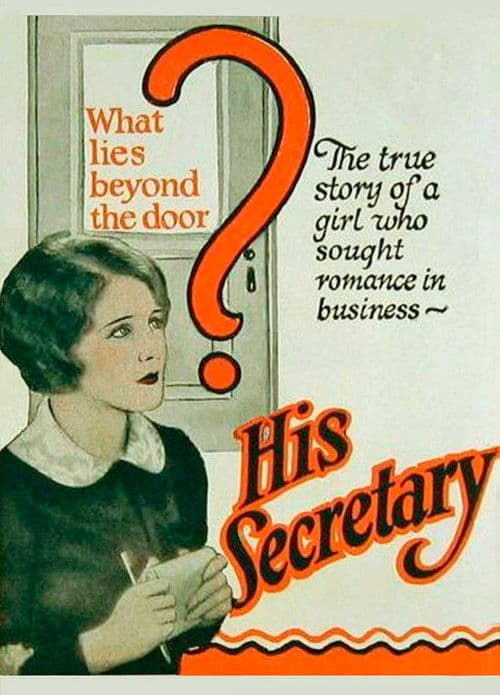 His Secretary poster