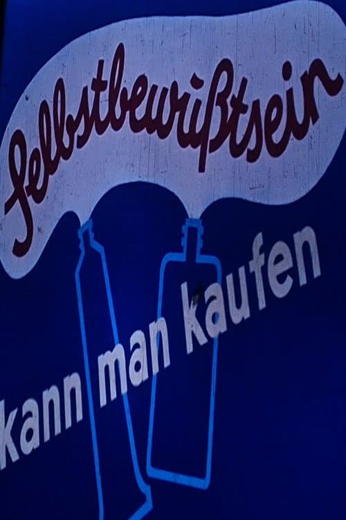 Selbstbewußtsein kann man kaufen poster
