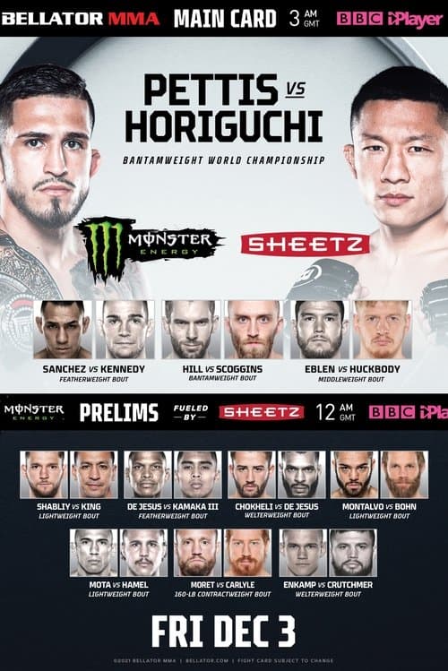 Bellator 272: Pettis vs. Horiguchi poster