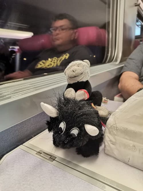 El monito se fue de viaje poster