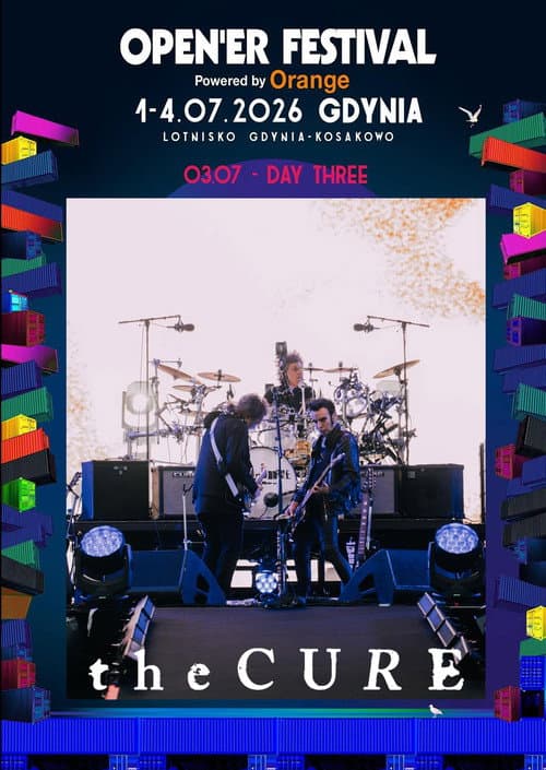 The Cure - Open'er Festival 2026 poster