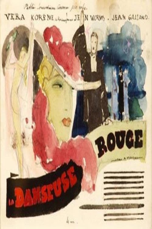 La Danseuse rouge poster