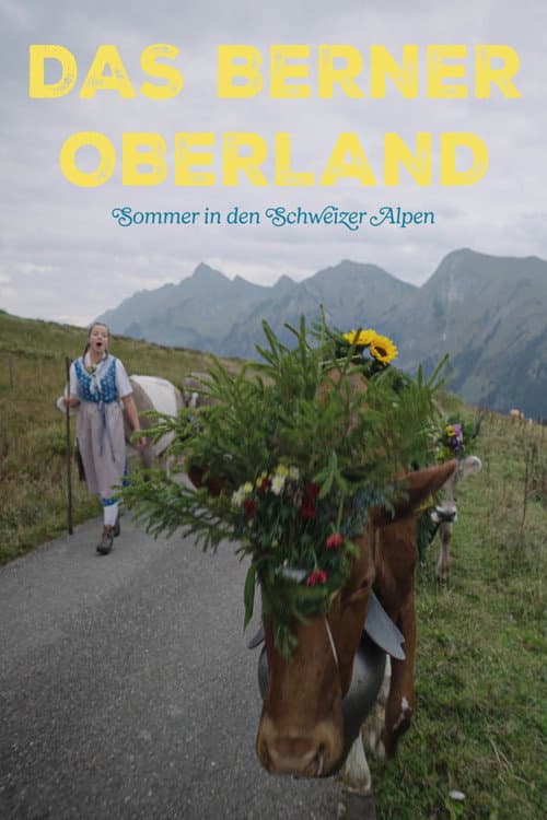 Das Berner Oberland - Sommer in den Schweizer Alpen poster