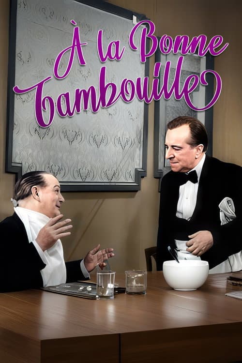 À la bonne tambouille poster