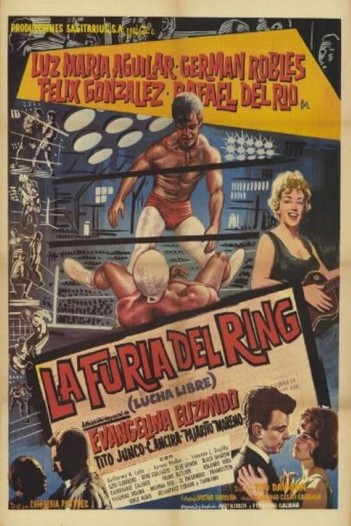 La furia del ring poster
