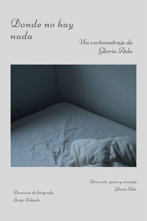 Donde no hay nada poster
