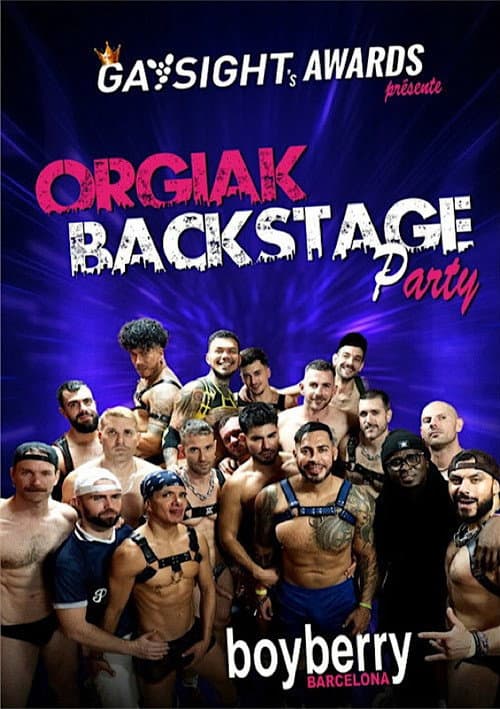 Gaysight Awards: Orgiak Backstage 2025 poster