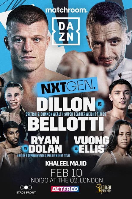 Liam Dillon vs. Reece Bellotti poster
