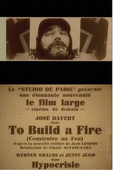 To Build a Fire poster