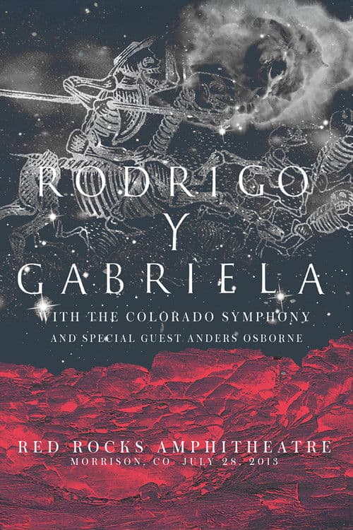 Rodrigo y Gabriela Live From Red Rocks 2013 poster