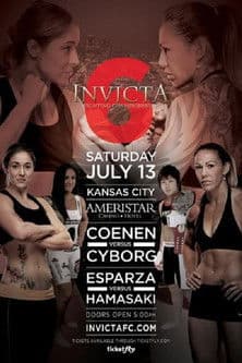 Invicta FC 6: Coenen vs. Cyborg poster