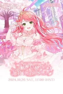 Sakura Miko 1st Live "flower fantasista!" poster