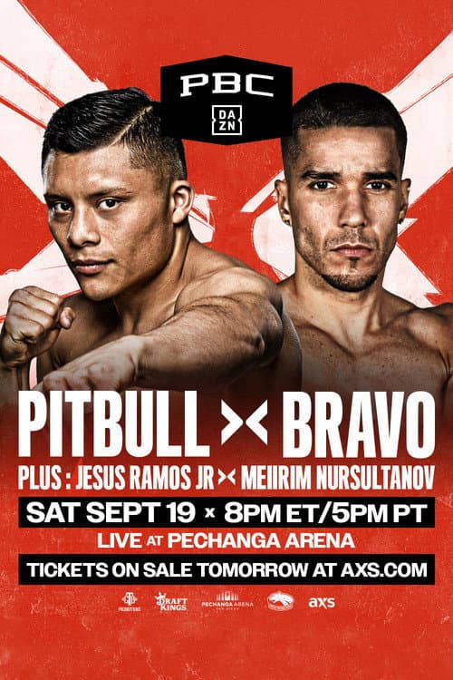 Isaac Cruz vs. Nestor Bravo poster