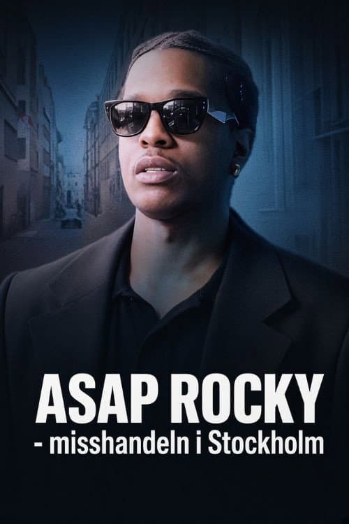 ASAP Rocky – the assault in Stockholm poster
