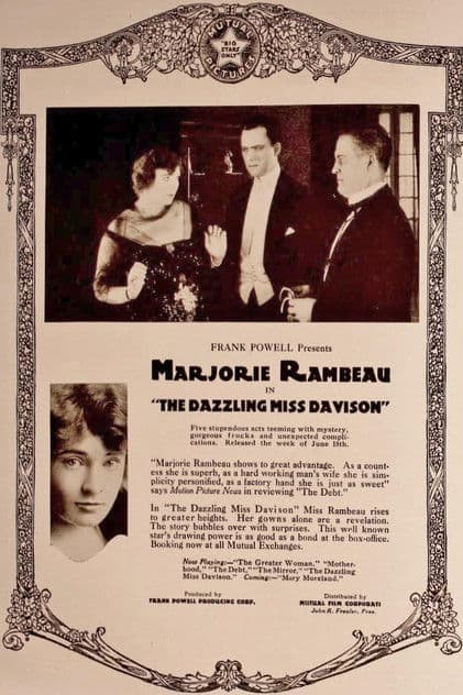 The Dazzling Miss Davison poster