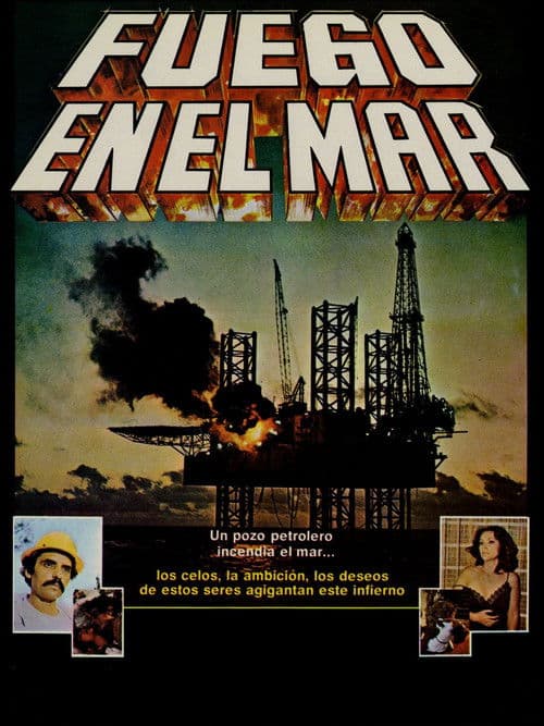Fuego en el mar poster