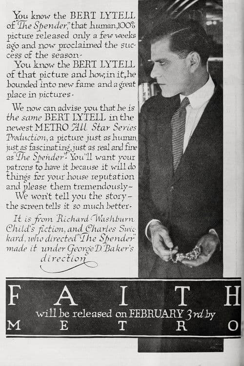 Faith poster