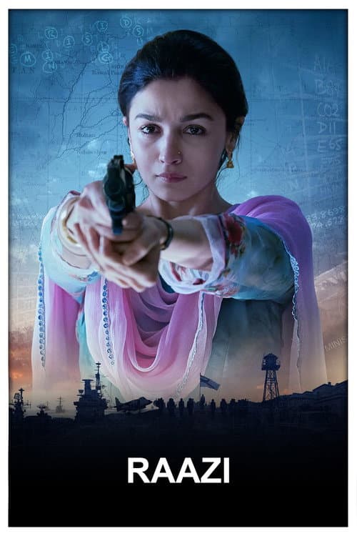 Raazi poster