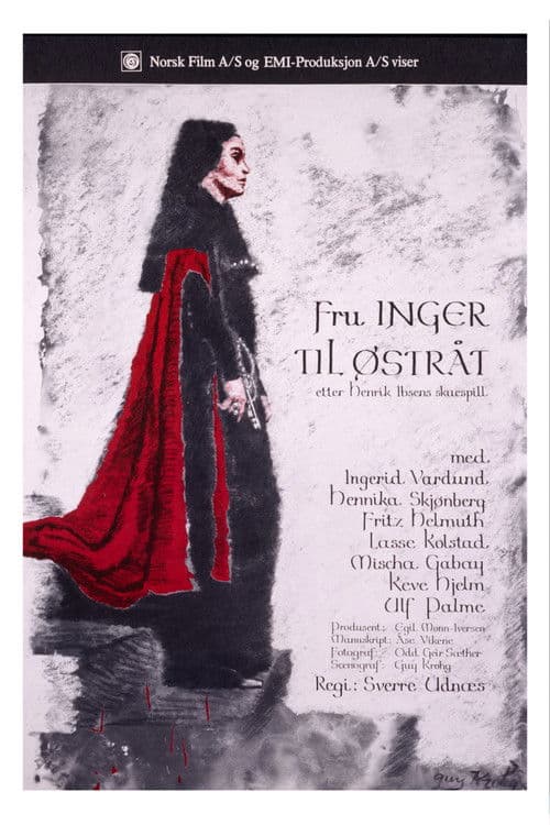 Lady Inger of Ostrat poster