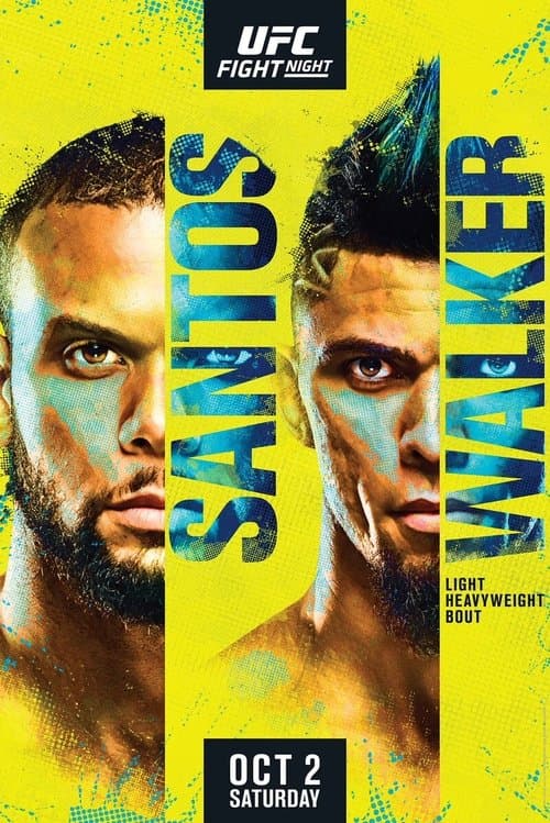 UFC Fight Night 193: Santos vs. Walker poster
