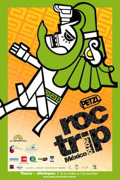 Petzl RocTrip Mexico 2010 poster