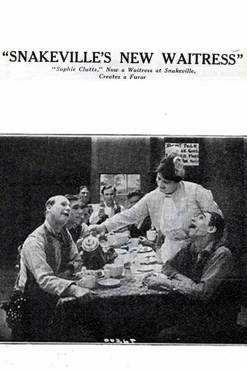 Snakeville's New Waitress poster