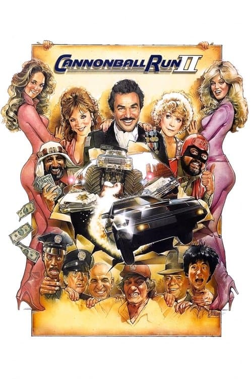 Cannonball Run II poster