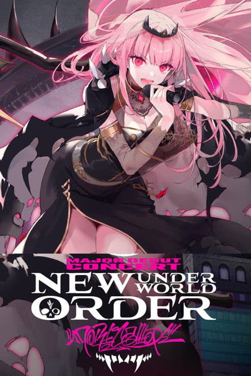 Mori Calliope Major Debut Concert “New Underworld Order” poster