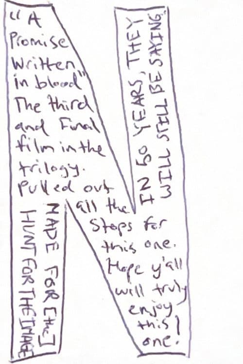 A Promise Written in Blood poster