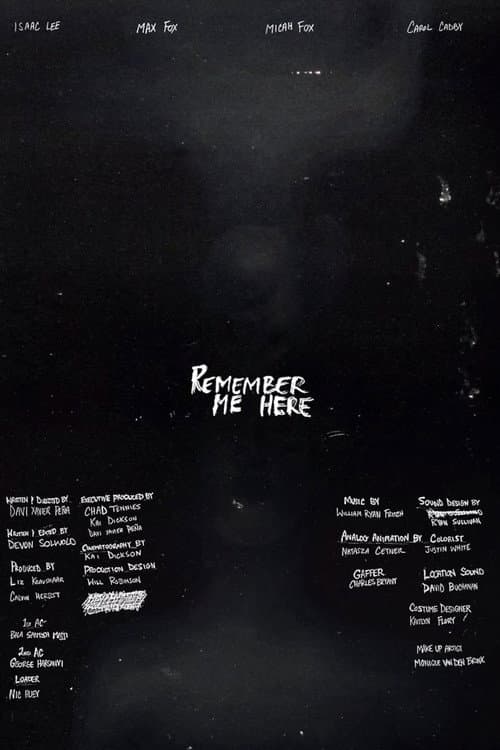 Remember Me Here poster