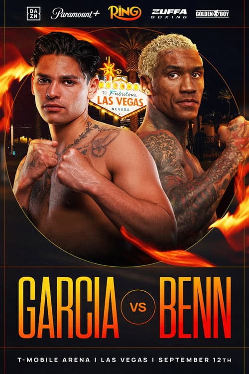 Ryan Garcia vs. Conor Benn poster