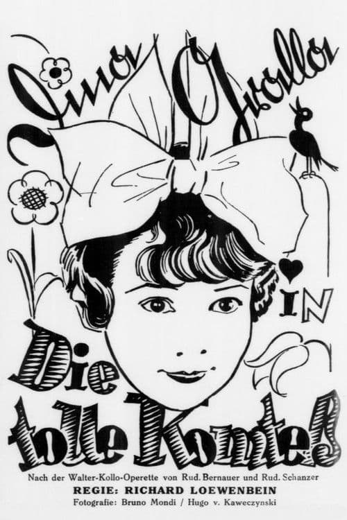 Die tolle Komteß poster