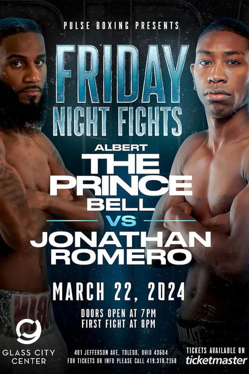 Albert Bell vs. Jonathan Romero poster