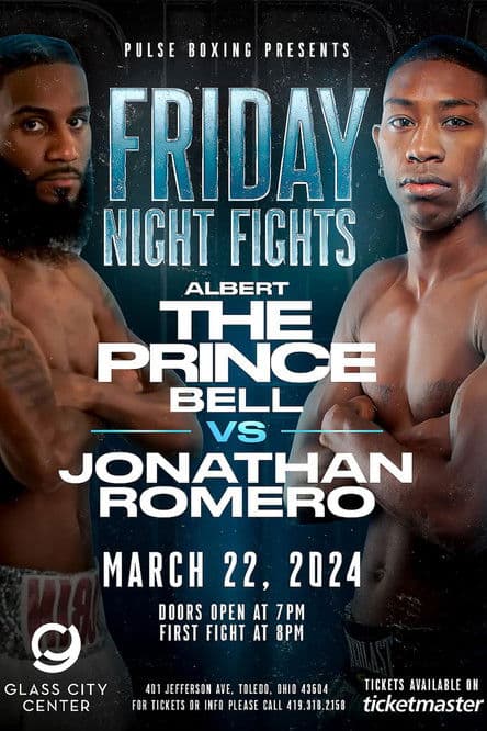 Albert Bell vs. Jonathan Romero poster