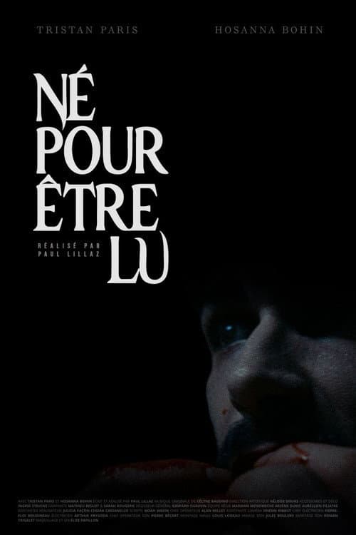 Né pour être lu poster