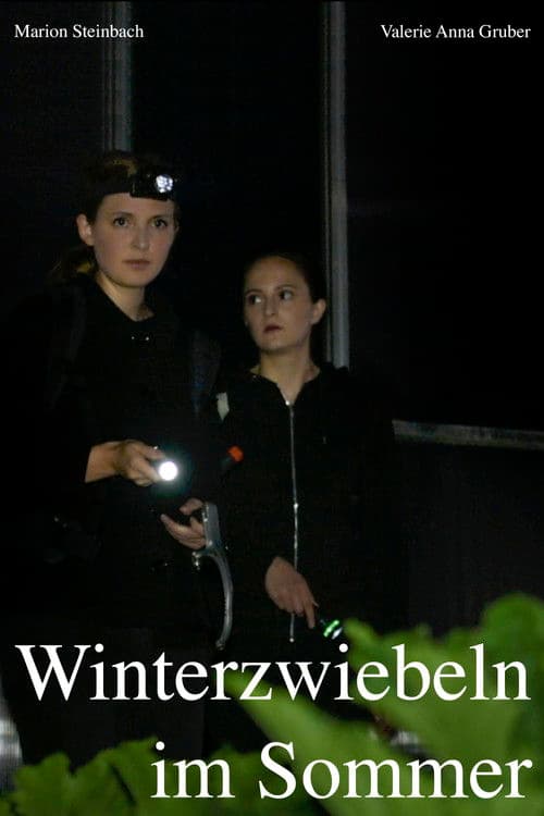 Winterzwiebeln im Sommer poster
