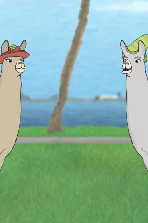 Llamas with Hats 5 poster