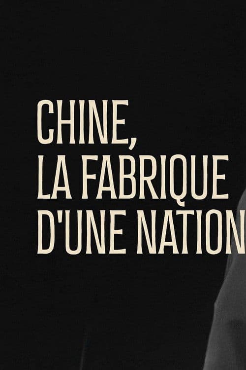 Chine, la fabrique d'une nation poster