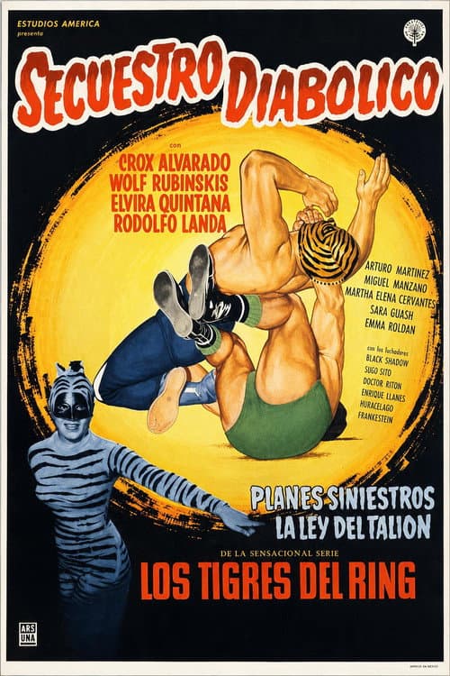 Los tigres del ring poster
