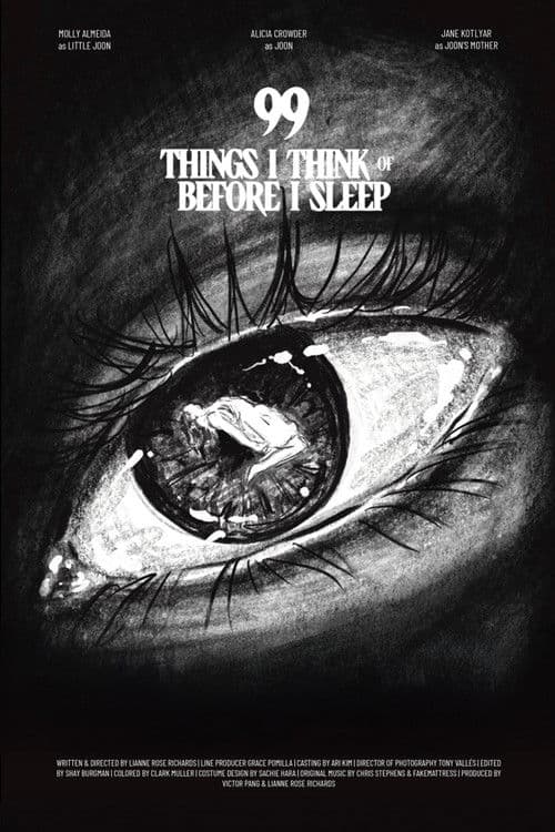 99 Things I Think of Before I Sleep poster