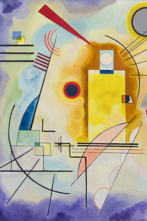 Kandinsky « Figures de l’invisible » poster