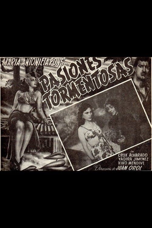 Pasiones tormentosas poster