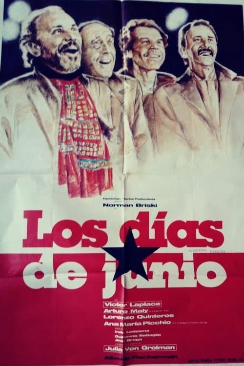 Los días de junio poster