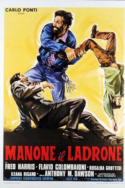 Manone il ladrone poster