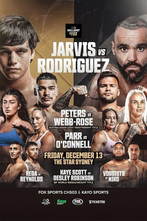 Brock Jarvis vs. Adrian Rodriguez poster