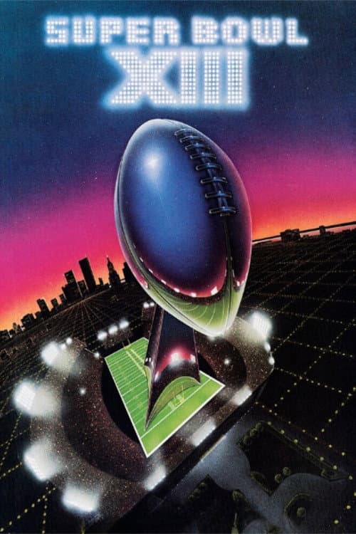 Super Bowl XIII poster