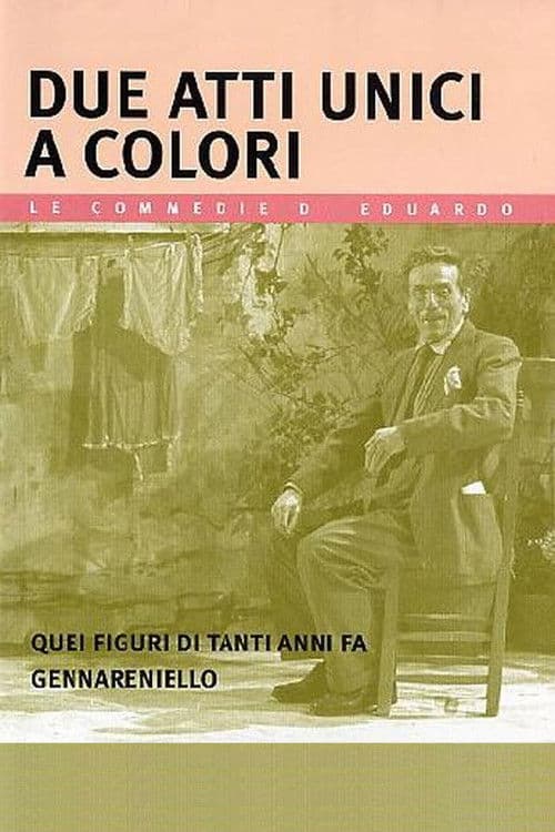 Due atti unici a colori poster
