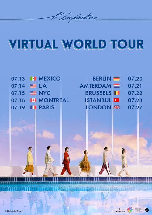 L'Impératrice live in Paris ♕ (Virtual World Tour 2020) poster