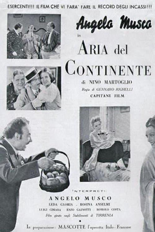 L'aria del continente poster